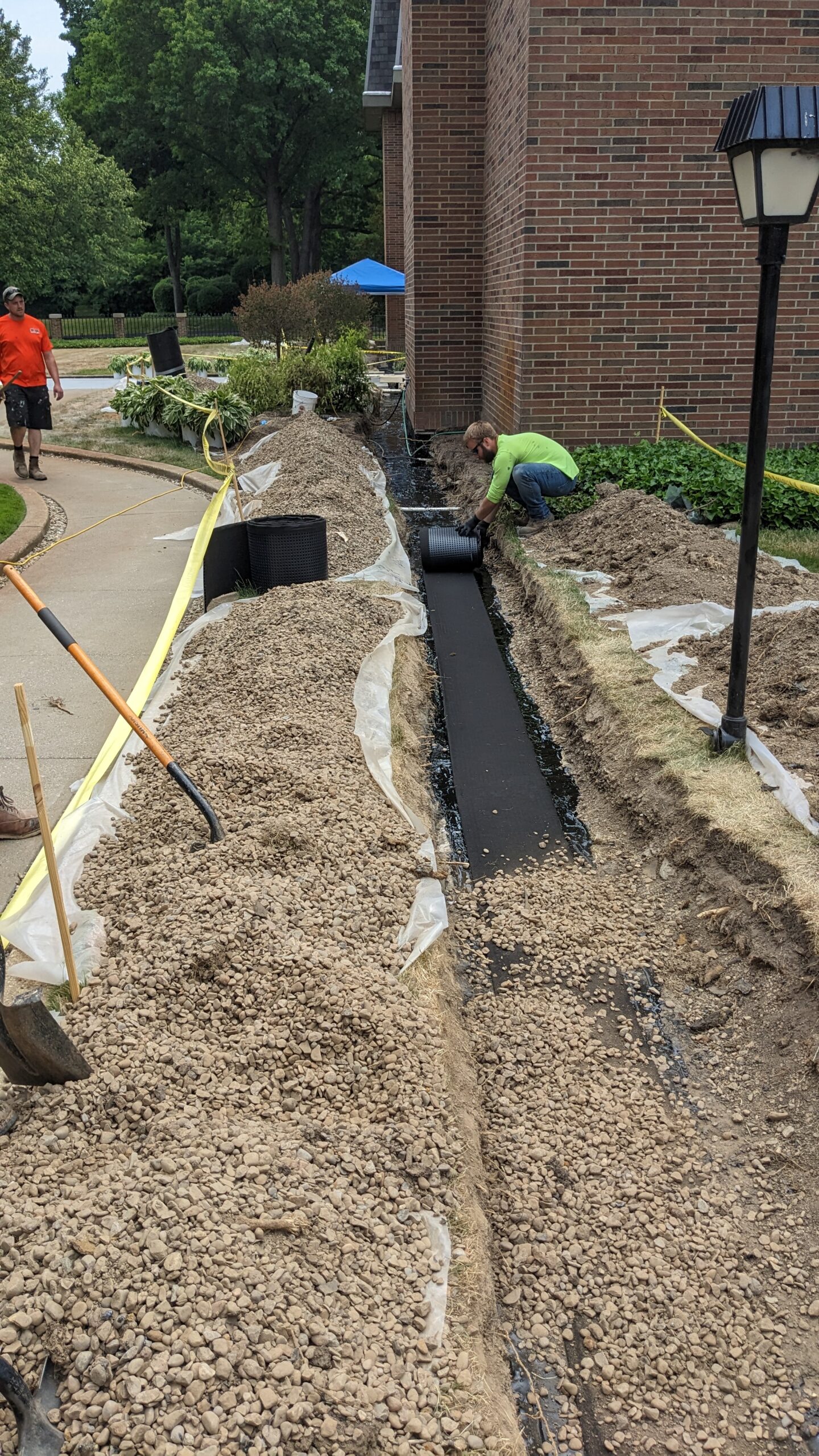 Expansion Joint Job Site Picture