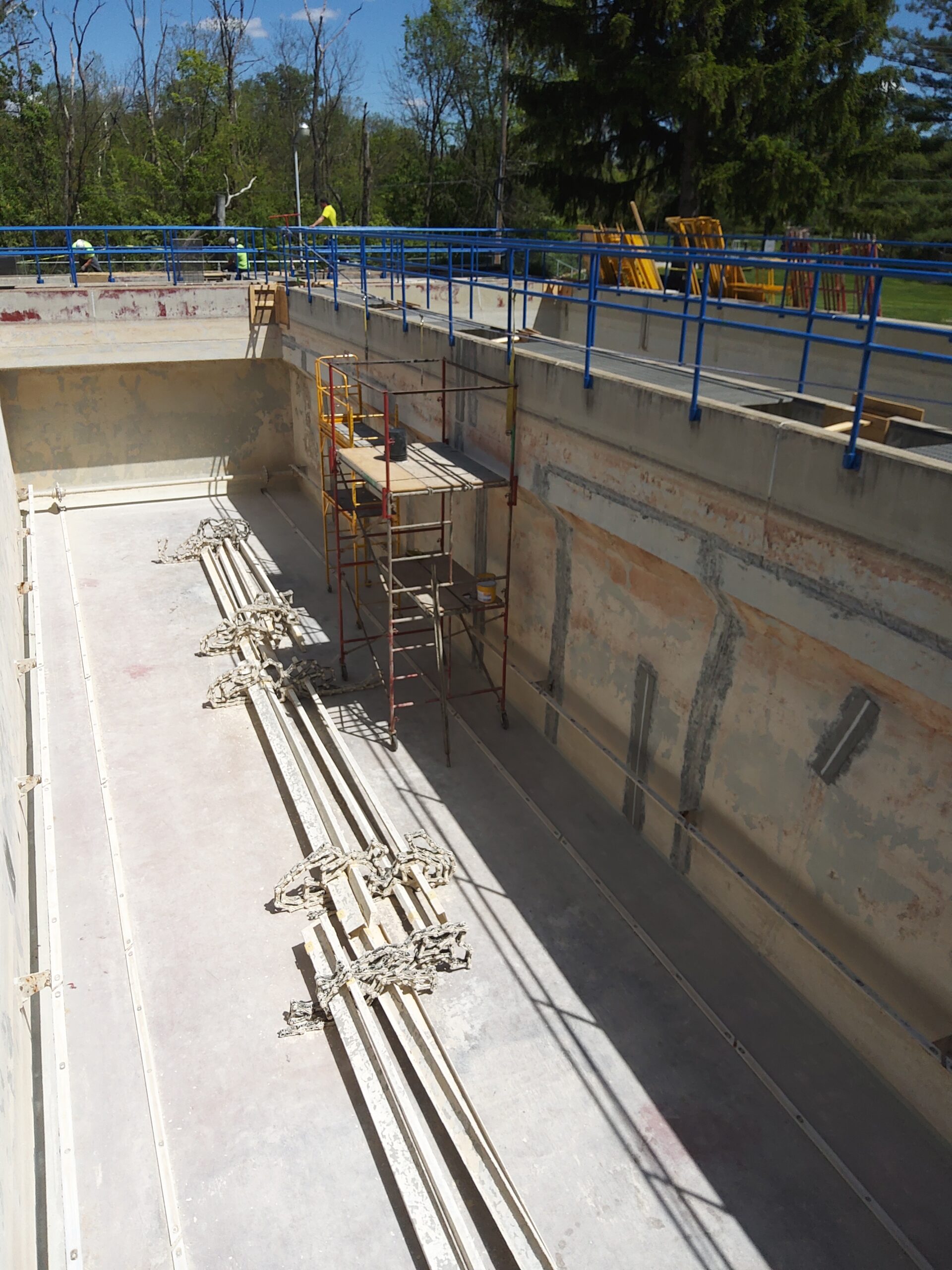 Large Restoration Project at Water Facility