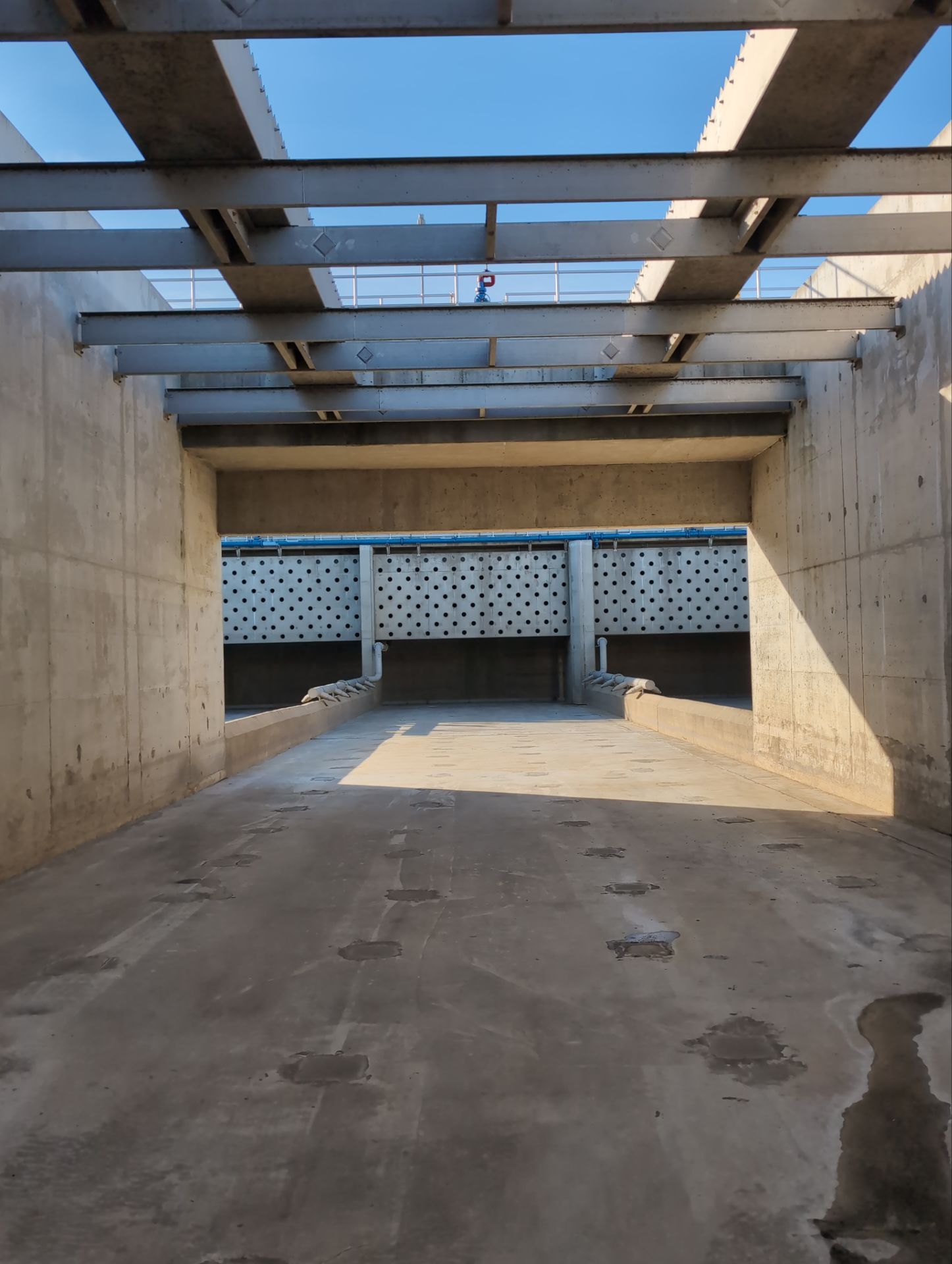 Waste Water Treament Facility  Picture at Beck Project Site